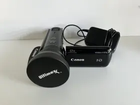 1238c001aa Canon Vixia Hfr700 Camcorder With Battery And Power Adapter