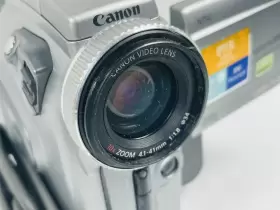 Optura200 Canon 200mc Mc A Mini Digital Video Camcorder Not Tested For Parts #2