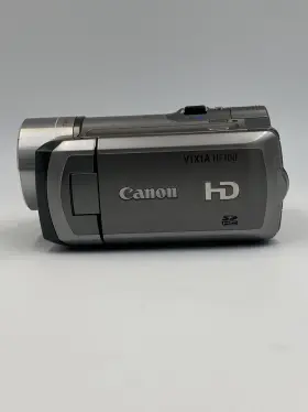 2708b001 Canon Vixia Hf 100 Camcorder With Remote Power Cable Original Box And Camera Bag #2