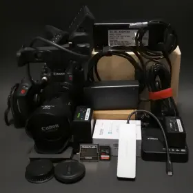 C200 Canon 372909400095 Cinema Camera Rig Ef 24-70 F2.8 Mk Ii Lens Shoulder And More