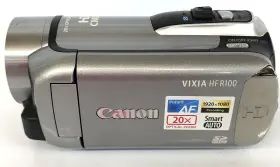 4394b001 Canon Vixia Hf R100 High Definition Camcorder With Battery No Charger - Tested #2