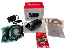 4905b005 Canon Vixia Hf R20 Hd Camcorder Original Box Accessories 32gb Sd Card Included