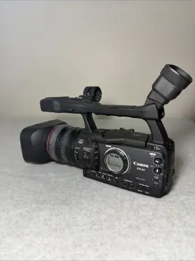 1080i Canon 574502300695 Xh A1 Hdv Camcorder Tested No Battery 20x Zoom 4.5-90mm Lens