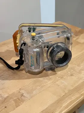 Wp-dc200s Canon 7920a001 Digital Camera Waterproof Case With Powershot A20 #3