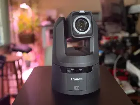 Cr-n500 Canon 4k Ndi Ptz Camera With 15x Zoom And 1.0 Cmos Sensor Satin Black