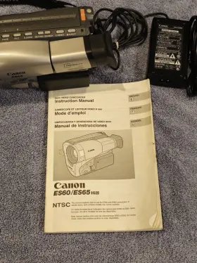 Es-65a Canon Es65a Hi-8 Video Camcorder Tested Euc #2