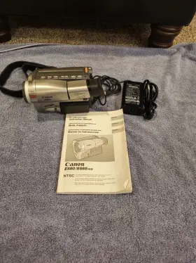 Es-65a Canon Es65a Hi-8 Video Camcorder Tested Euc