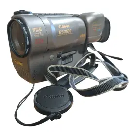 Es2500a Canon Hi8 8mm Video8 Stereo Camcorder Silver 22x Zoom Unit Only Untested