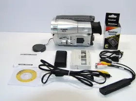 Es75 Canon Video8 8mm Hi8 800x Camcorder Kit To Transfer Vcr/cd/pc/mac