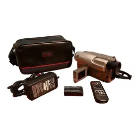 Es8100v Canon Hi8 Video Camcorder Bundle - Tested And Works