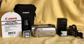 Fs100s-rb Canon Fs100 Camcorder Video Camera - 37x Optical Zoom Silver Mint Bundle