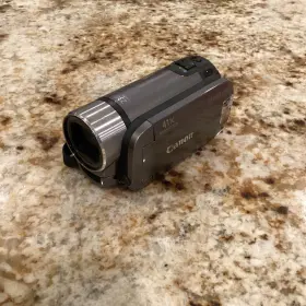 Fs307e Canon Legria Fs307 Camcorder Sd 41x Grey Tested And Working. Camera Only