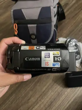 Hf-m50 Canon Vixia Hf M50 Full Hd 1080p 8gb Camcorder Fully Working Mint Condition #3