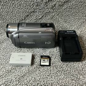 Hf-r200 Canon Vixia Hf R200 Full Hd 1080p With Battery Charger And 16gb Sd Tested