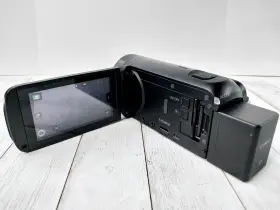 Hf-r80 Canon Vixia Hd Camcorder Hf R80 With Charger Battery 64gb Hdmi Tested Vgc #3