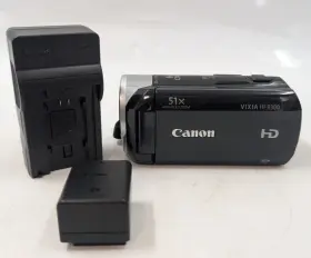 Gc-6476 Canon Hfr300 Vixia Hd Camcorder Works As-is Read Description