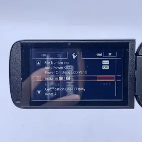 Hfr50 Canon Vixia Hf R50 Touchscreen 8gb Hdd Wi-fi Hd Camcorder With Power Cord Tested #3