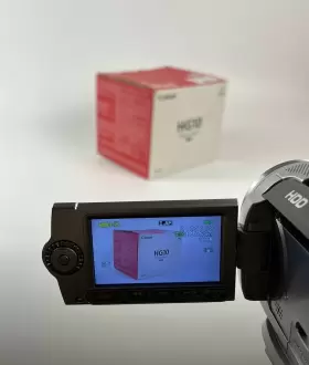 Hg10 Canon Avchd Hd Camcorder Kit With Battery Charger Case Stereo Mic Box #2