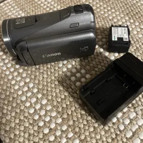1080 Canon M406 Legria Hf Camcorder Full Hd Tested Battery/charger Included
