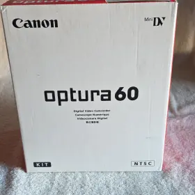 Canon Optura60 Optura 60 Minidv Ntsc Camcorder 14x/280x Usb 2.0 Inch With Box Kit