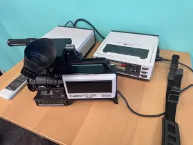 Vc-20 Canon Camcorder With Accessories / Tuner Timer Unit Portable Video Reco #2