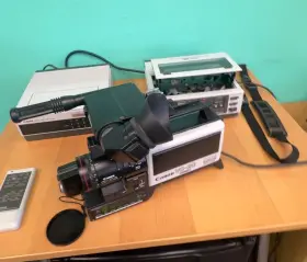 Vc-20 Canon Camcorder With Accessories / Tuner Timer Unit Portable Video Reco #3