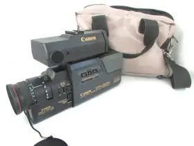 Vc-200 Canon Video Camera Hi-band Saticon With Case