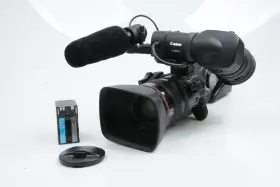 Xl-h1a Canon Hd Minidv Camcorder Video Camera Xl 5.4-108mm Lens #681