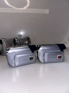 Zr10a Canon Untested Camcorder Lot Of 5 #2