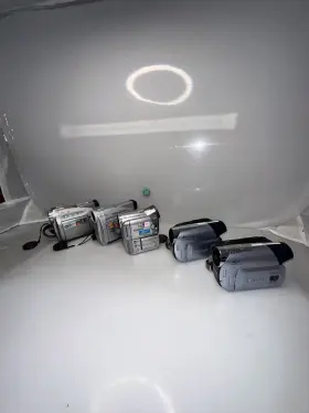 Zr10a Canon Untested Camcorder Lot Of 5