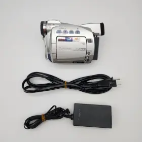 Zr65 Canon Mc Mini Dv Camcorder With 2 Batteries Charger And Accessories Tested #2