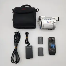 Zr65 Canon Mc Mini Dv Camcorder With 2 Batteries Charger And Accessories Tested