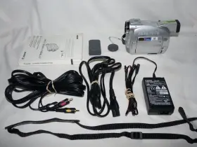 Zr70 Canon Mc Minidv Mini Dv Stereo Camcorder Vcr Player Video Transfer