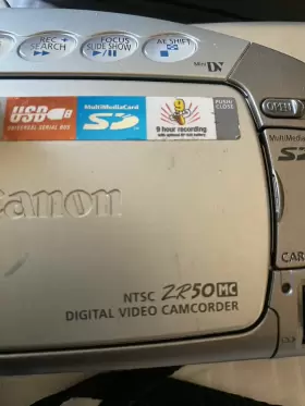 Zr50mc Canon Zr70mc Vintage Video Camera Camcorder Digital Ntsc 440x Untested #3
