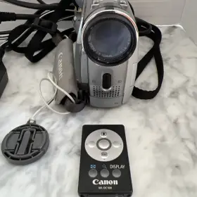 Zr90 Canon Ntsc Mini Dv Tape Standard Def Video Camcorder Silver With Accessories #3