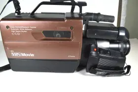 5335 Case Vintage Jc Penny Vhs Movie Camera Recorder Camcorder Untested W