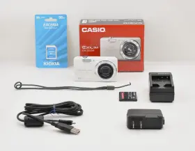 Ex-zs26 Casio Mint Exilim White From Japan