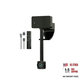 Cebulila 768383256918 4k Webcam For Pc With Remote Control Ultra Hd 1/2.55ftft Sensor Autofocus 10x