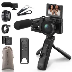 V01-us2 Ceezecam 4k Vlogging Camera With Creator Kits 5k Digital For Photography 64mp V