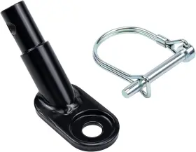 Cenipar 746939978842 Bike Trailer Hitch Connector Coupler Bicycle Adapter For Childrens Black