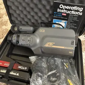 Cv-t63 Chinon Vintage Rare Vhs Camcorder Tested And Working