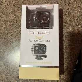 53910-di Cj Tech Sport Action Camera Brand New Sealed Shoots In Hd