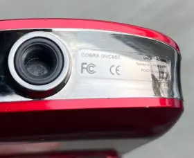 Dvc950 Cobra Digital Video Camera 4x Zoom Red No Sd Card - Tested And Working #3