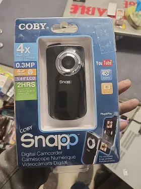 Cam3001s Coby Snapp Digital Camcorder Model - New Factory Sealed #3