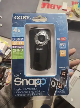 Cam3001s Coby Snapp Digital Camcorder Model - New Factory Sealed