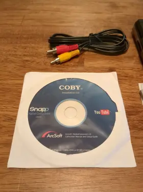 Cam3002 Coby Cam3005 Snapp Digital Camcorder Pocket Size 4x Zoom Model Parts Only #2