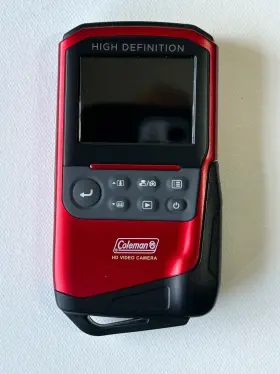 Cwv9hd Coleman Xtreme Waterproof Hd Digital Video Camera Red 1920 X 1080p Clean #2