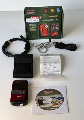 Cwv9hd Coleman Xtreme Waterproof Hd Digital Video Camera Red 1920 X 1080p Clean