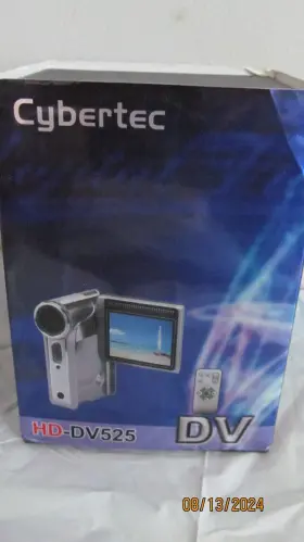 Hd-dv525 Cybertec Nib Vintage Camcorder Comes With Manual/remote/case Etc