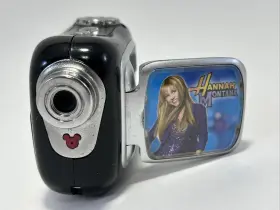 Ds15004 Digital Blue Disney Flix Video Cam With Director Pack Lcd Screen Hannah Montana Works